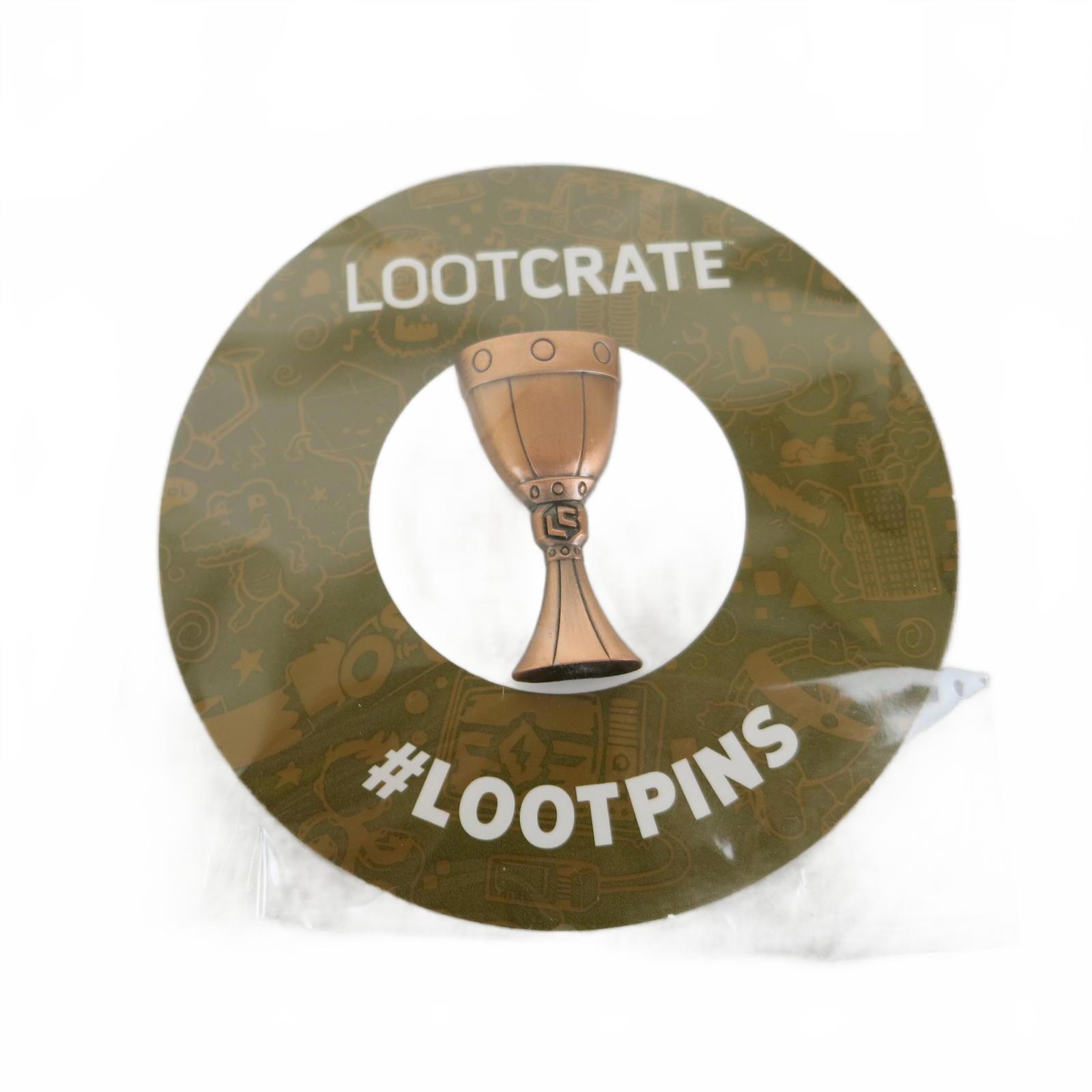 2018 Limited Edition Discontinued Loot Crate Artifacts Chalice Pin Exclusive